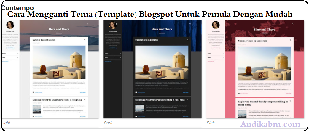 Detail Cara Memasang Template Di Blogger Nomer 11