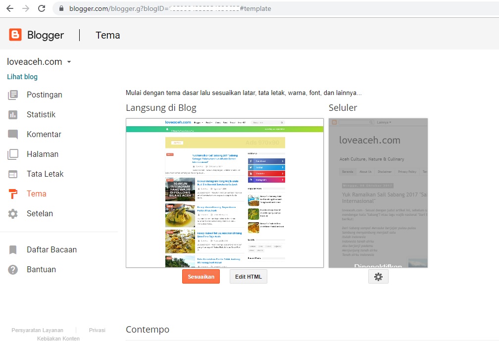 Detail Cara Memasang Template Di Blogger Nomer 35