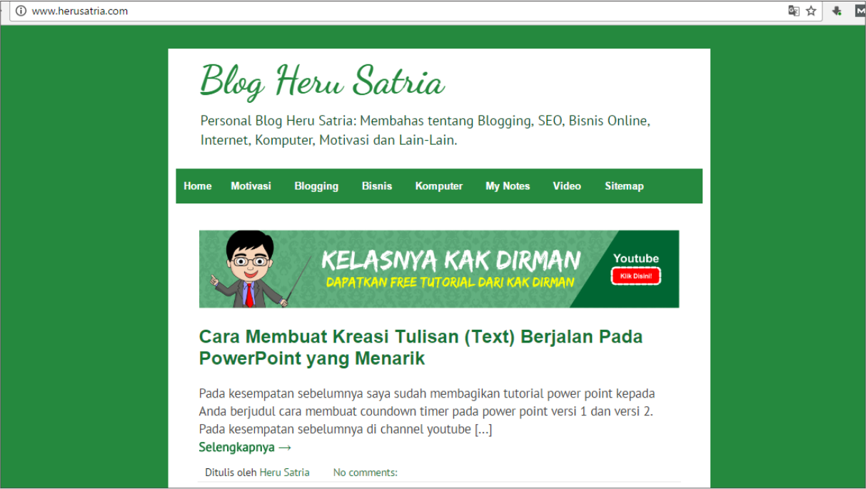 Detail Cara Memasang Template Di Blogger Nomer 41