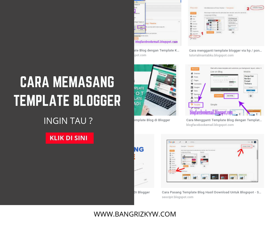 Detail Cara Memasang Template Di Blogger Nomer 5