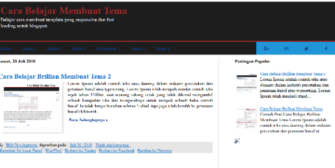 Detail Cara Memasang Template Di Blogger Nomer 47