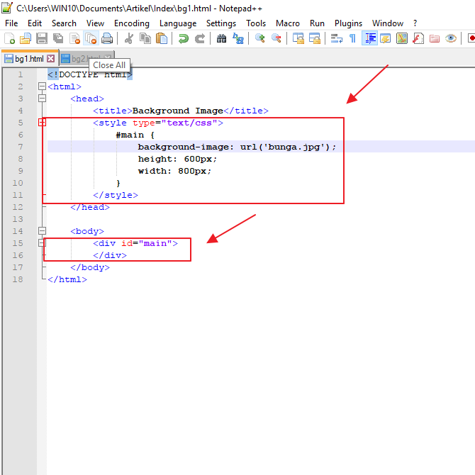 Detail Cara Memasukan Gambar Di Html Nomer 4