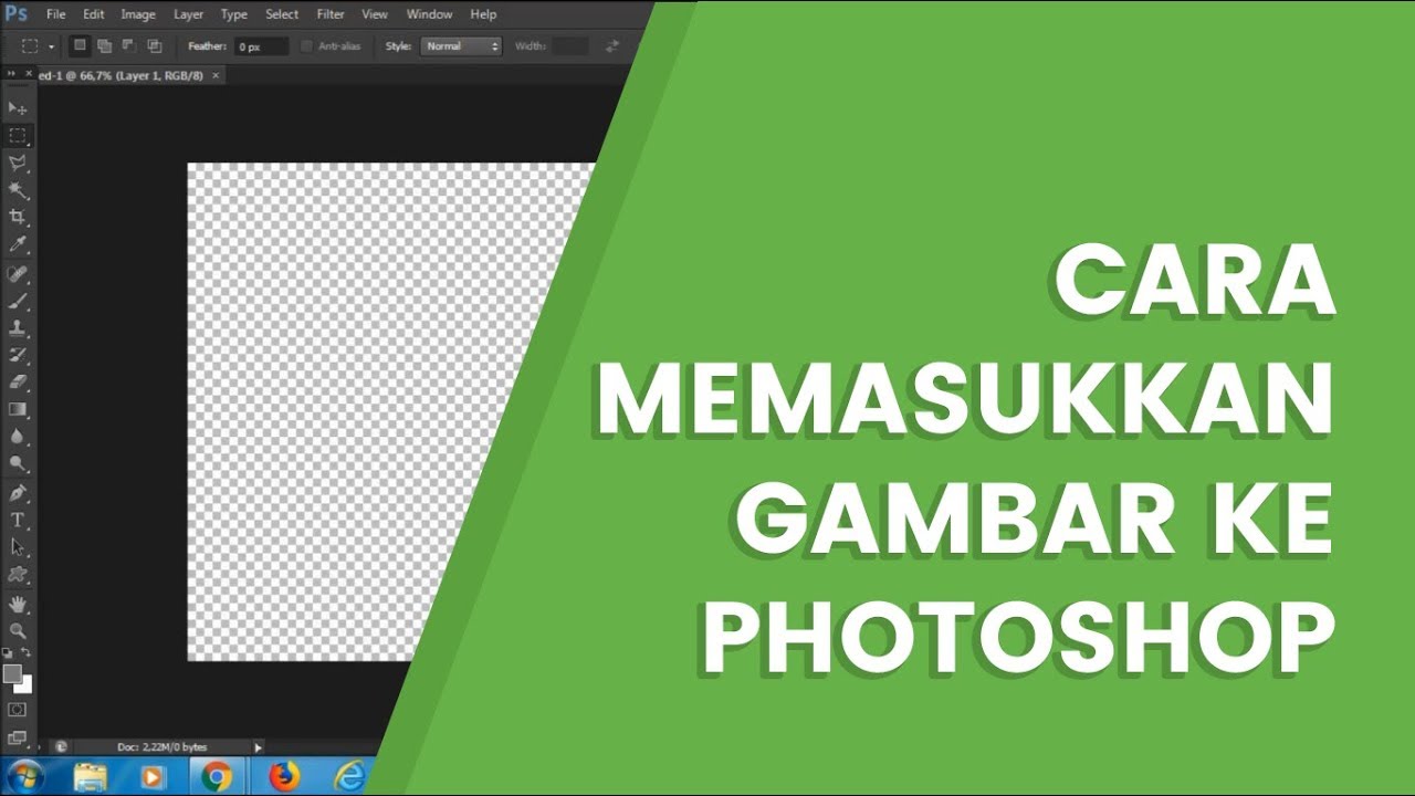 Detail Cara Memasukkan Foto Di Photoshop Cs3 Nomer 2