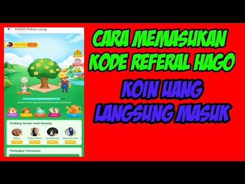 Detail Cara Memasukkan Kode Undangan Hago Nomer 2