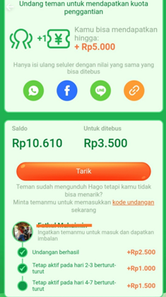 Detail Cara Memasukkan Kode Undangan Hago Nomer 25