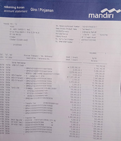 Detail Cara Membaca Buku Tabungan Bank Mandiri Nomer 21