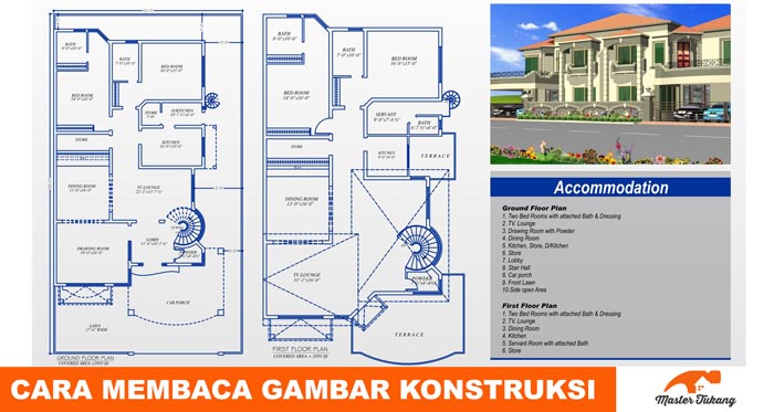 Cara Membaca Gambar Proyek - KibrisPDR