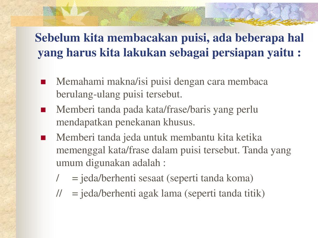 Detail Cara Membaca Puisi Nomer 31