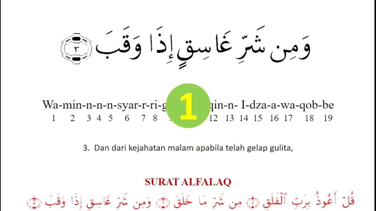 Detail Cara Membaca Surat Al Falaq Nomer 2