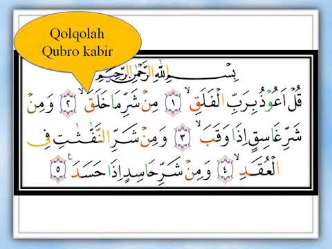 Detail Cara Membaca Surat Al Falaq Yang Benar Nomer 12