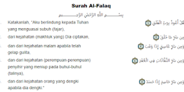 Detail Cara Membaca Surat Al Falaq Yang Benar Nomer 39