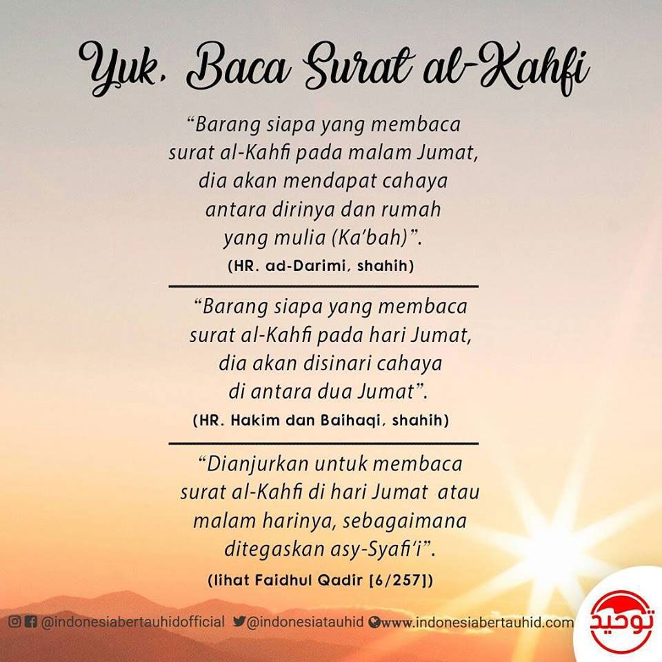 Detail Cara Membaca Surat Al Kahfi Nomer 33