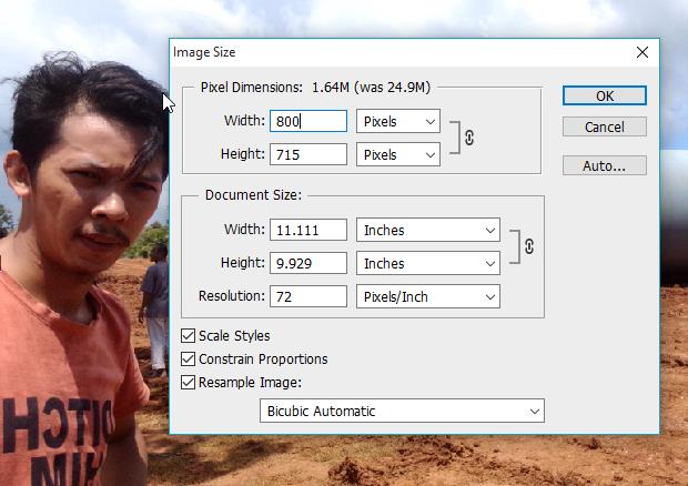 Detail Cara Membesarkan Gambar Di Photoshop Nomer 35