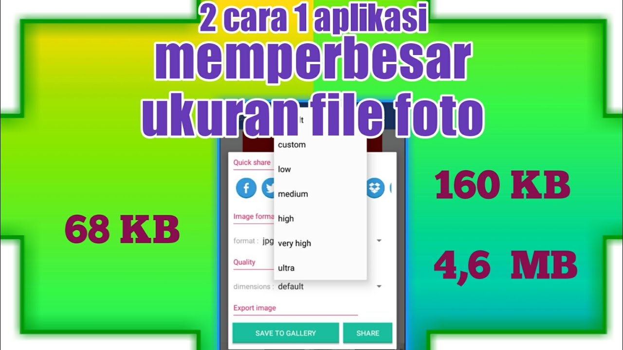 Detail Cara Membesarkan Ukuran Foto Di Hp Nomer 7