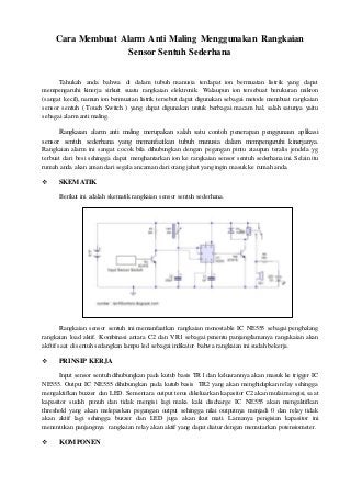 Detail Cara Membuat Alarm Pintu Rumah Sederhana Nomer 50