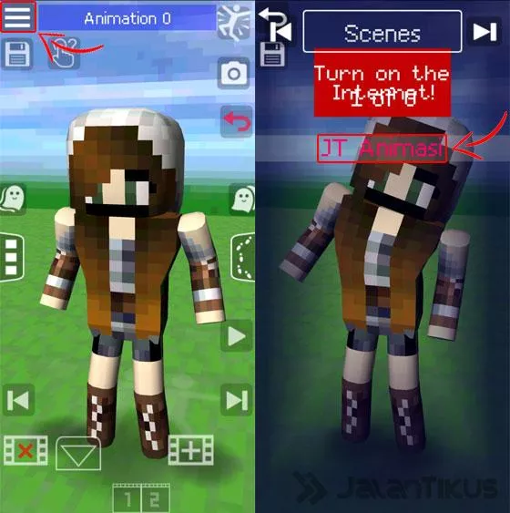 Detail Cara Membuat Animasi Minecraft Nomer 11