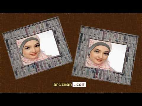 Detail Cara Membuat Bingkai Foto Dari Kardus Dan Koran Nomer 26