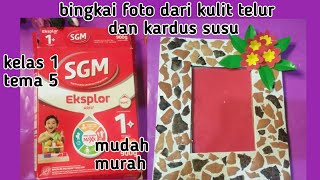 Detail Cara Membuat Bingkai Foto Dari Kardus Susu Nomer 14