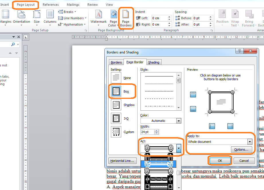 Detail Cara Membuat Bingkai Foto Di Ms Word Nomer 45