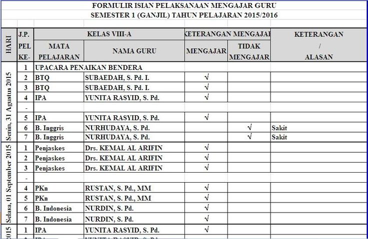 Detail Cara Membuat Buku Absen Nomer 24