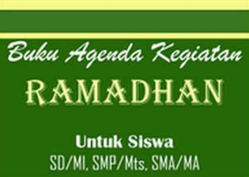 Detail Cara Membuat Buku Agenda Sholat Nomer 18