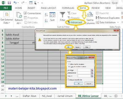 Detail Cara Membuat Buku Besar Dengan Excel Nomer 11