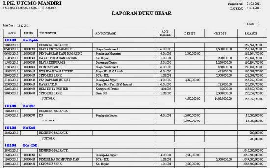 Detail Cara Membuat Buku Besar Di Excel Nomer 18