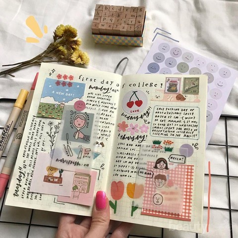 Detail Cara Membuat Buku Diary Dengan Bahan Sederhana Nomer 12