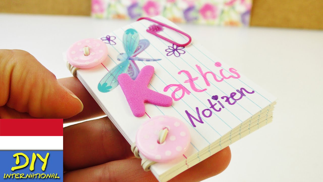 Detail Cara Membuat Buku Diary Dengan Bahan Sederhana Nomer 6