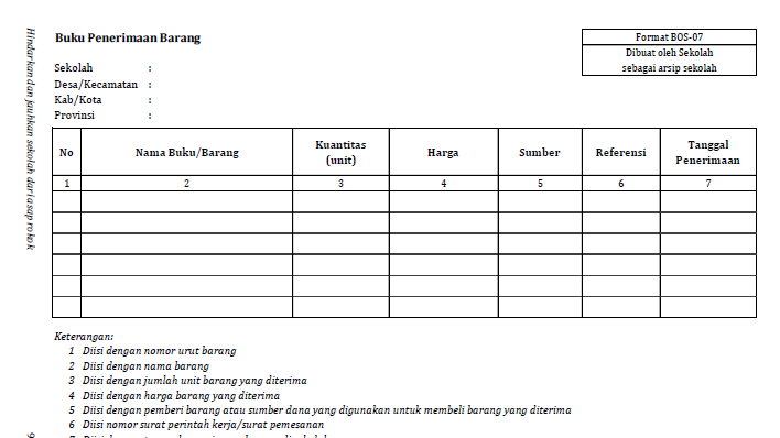 Detail Cara Membuat Buku Inventaris Barang Nomer 7