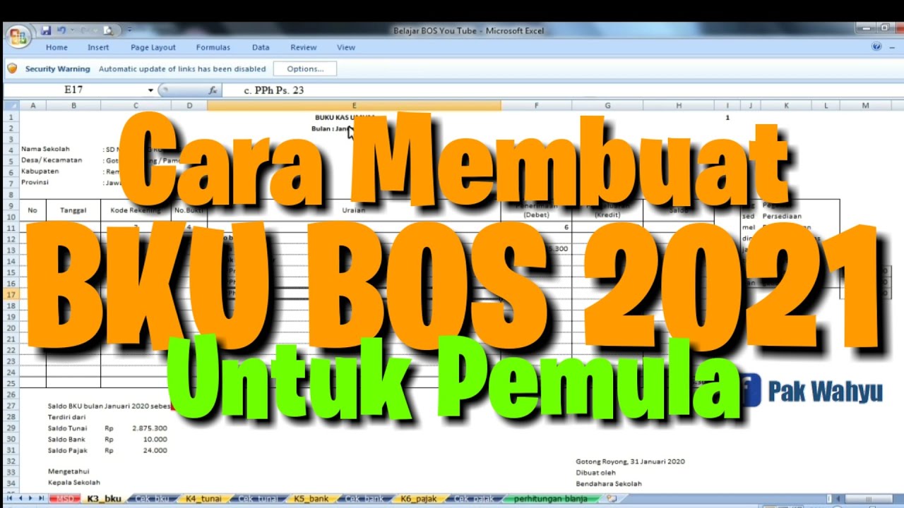 Detail Cara Membuat Buku Kas Umum Nomer 42