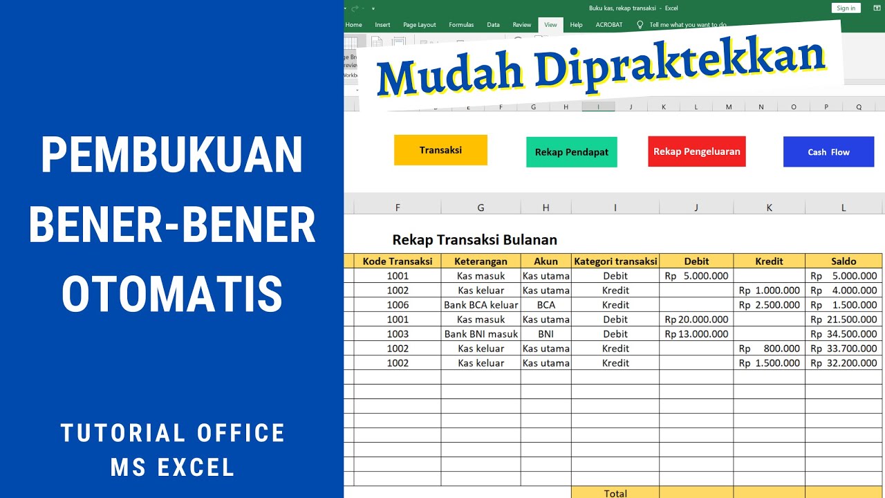Detail Cara Membuat Buku Kas Umum Nomer 7