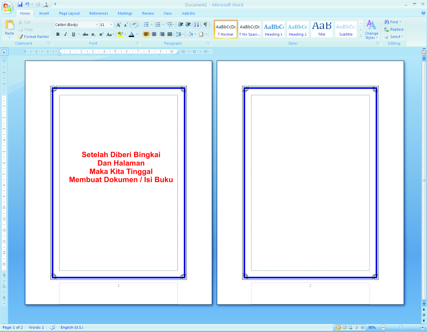 Detail Cara Membuat Buku Saku Di Word Nomer 13