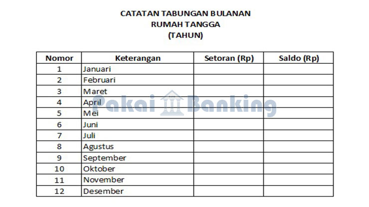 Detail Cara Membuat Buku Tabungan Di Buku Tulis Nomer 34