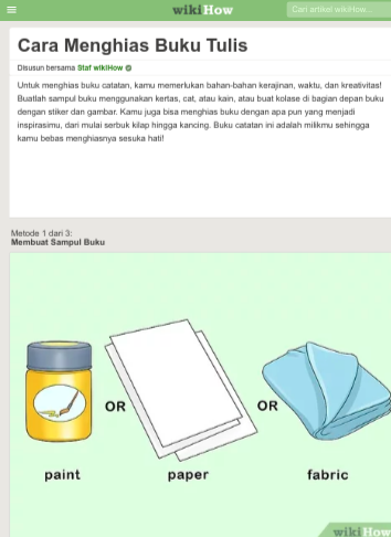 Detail Cara Membuat Buku Tulis Nomer 13