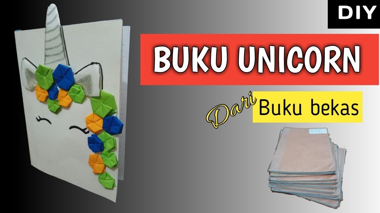 Detail Cara Membuat Buku Unicorn Nomer 4