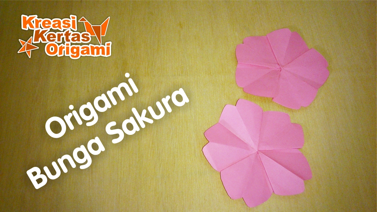 Detail Cara Membuat Bunga Dari Kertas Origami Ditempel Di Buku Gambar Nomer 6