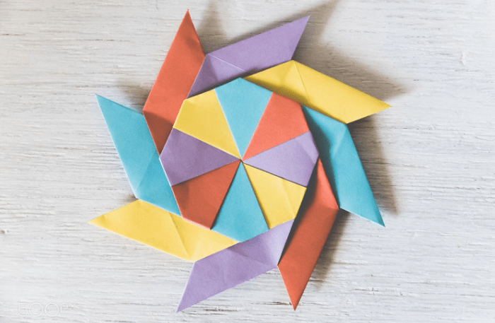 Detail Cara Membuat Bunga Dari Kertas Origami Yang Mudah Dan Bagus Nomer 21