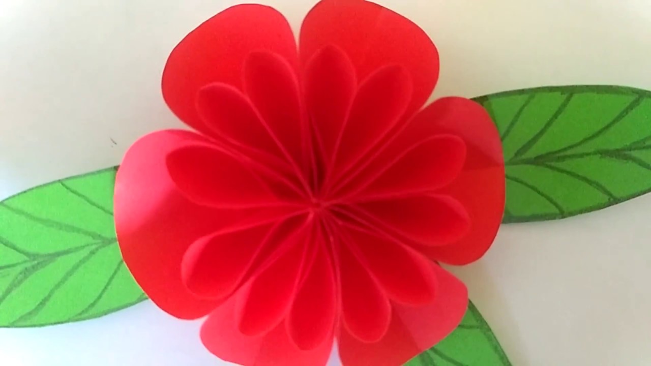 Detail Cara Membuat Bunga Dari Kertas Origami Yang Mudah Dan Bagus Nomer 5