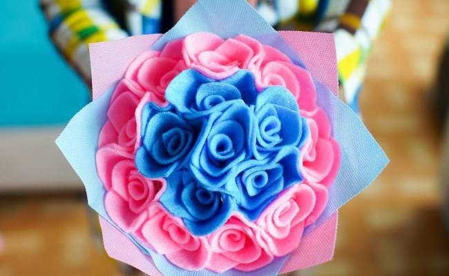 Detail Cara Membuat Bunga Mawar Bertangkai Dari Kain Flanel Beserta Gambarnya Nomer 17