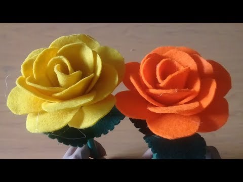 Detail Cara Membuat Bunga Mawar Dari Kain Flanel Beserta Gambarnya Nomer 26