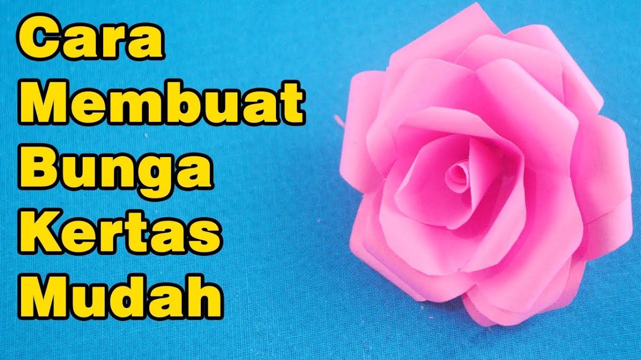 Detail Cara Membuat Bunga Mawar Yang Mudah Nomer 17