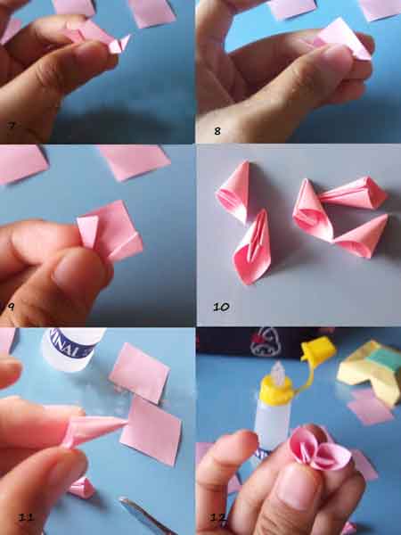 Detail Cara Membuat Bunga Sakura Dari Kertas Origami Dengan Mudah Nomer 28