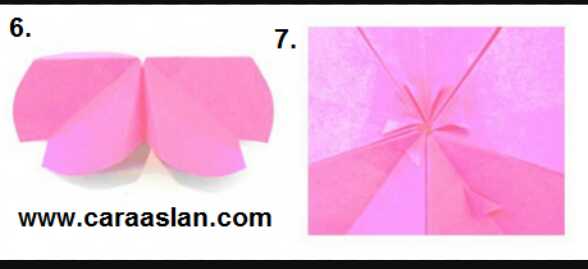 Detail Cara Membuat Bunga Sakura Dari Kertas Origami Dengan Mudah Nomer 40