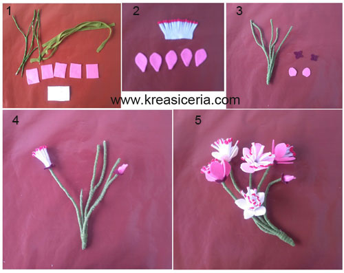 Detail Cara Membuat Bunga Sakura Dinding Nomer 38