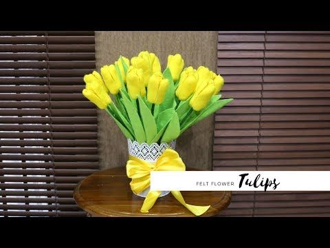 Detail Cara Membuat Bunga Tulip Dari Kain Flanel Beserta Gambar Nomer 4