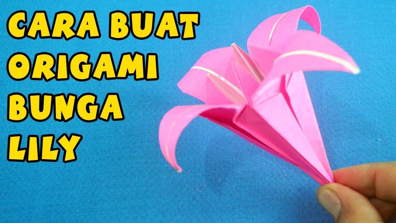 Detail Cara Membuat Bunga Tulip Dari Kertas Origami Dengan Mudah Nomer 9