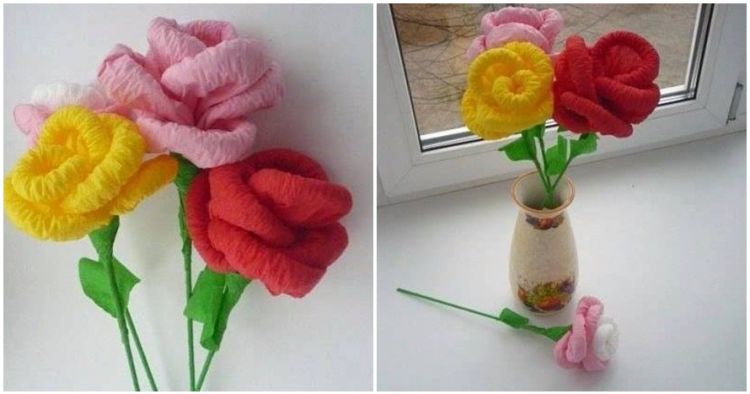 Detail Cara Membuat Bunga Tulip Dengan Kertas Krep Nomer 25