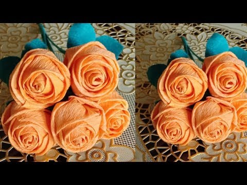 Detail Cara Membuat Bunga Tulip Dengan Kertas Krep Nomer 44