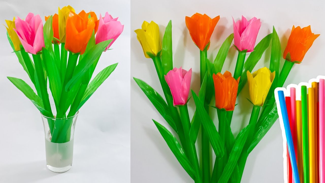 Detail Cara Membuat Bunga Tulip Yang Paling Mudah Nomer 13